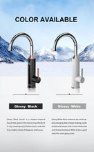 Carregar imagem no visualizador da galeria, Briwellna Intelligent Water Heater 220V Kitchen Faucet 2 In 1 With Digital Display Electric Geyser Mixer Tankless Water Heater