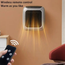 Carregar imagem no visualizador da galeria, Aquecedor Portátil Mini Elétrico 220V Para Escritório Quarto Pequeno Aquecimento Rápido Silencioso Econômico
